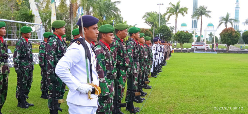 Upacara Hari Lahir Pancasila di Kutim, Dandim: Pentingnya Gotong Royong Membangun Bangsa