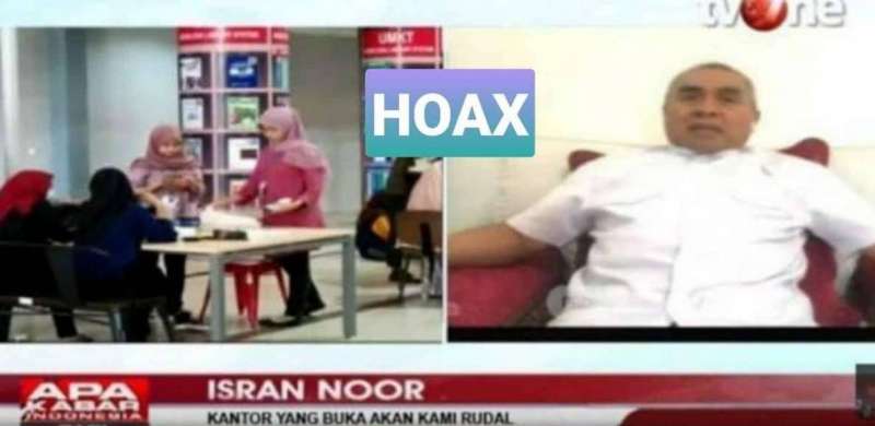 Hoax “Rudal” Isran, Kadiskominfo Beri Tips