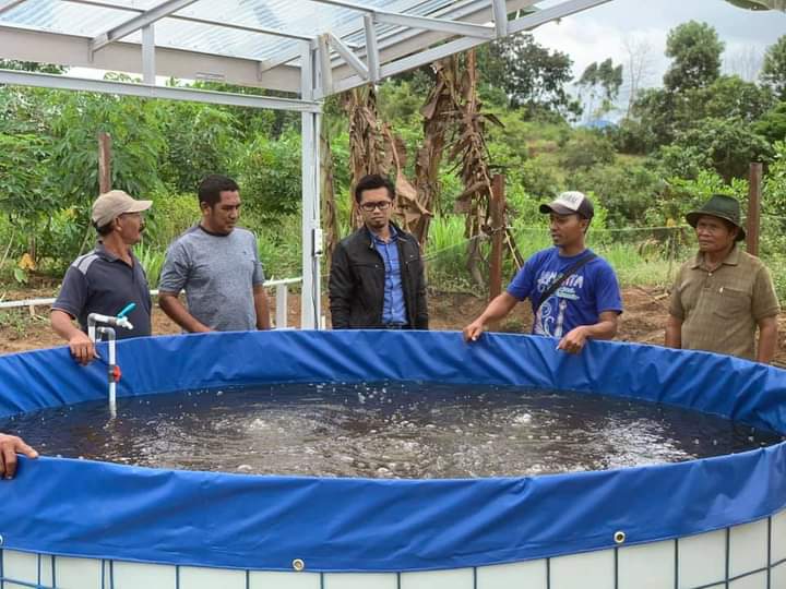 Desa Bumi Harapan Siap Jadi Wilayah Model Pengembangangbiakan Ikan Air Tawar