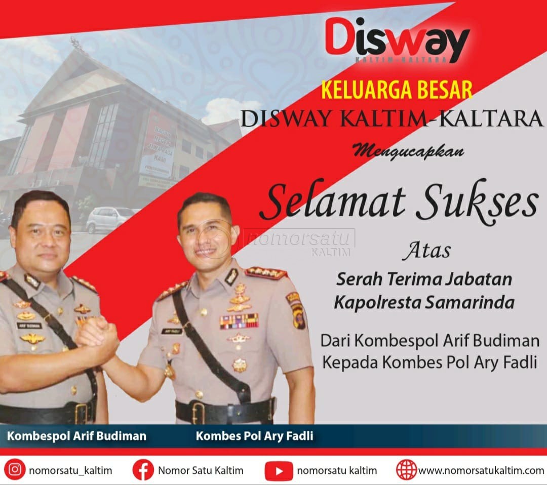 Iklan Ucapan Disway Kapolresta Samarinda