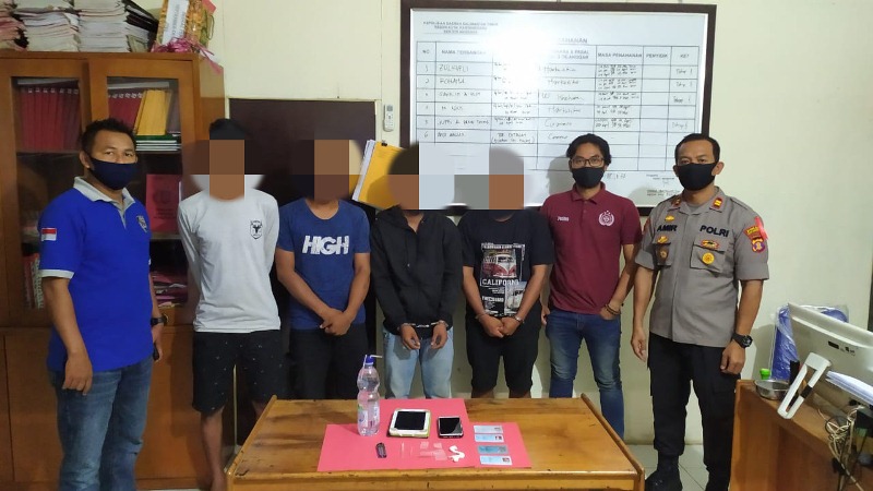 Digerebek Polisi di Kamar Mess, Empat Operator Tambang di Anggana Sahur Pakai Sabu