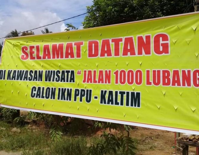 Diambil Pemerintah Pusat, Perbaikan Akses Jalan di Sepaku Mulai Dikerjakan