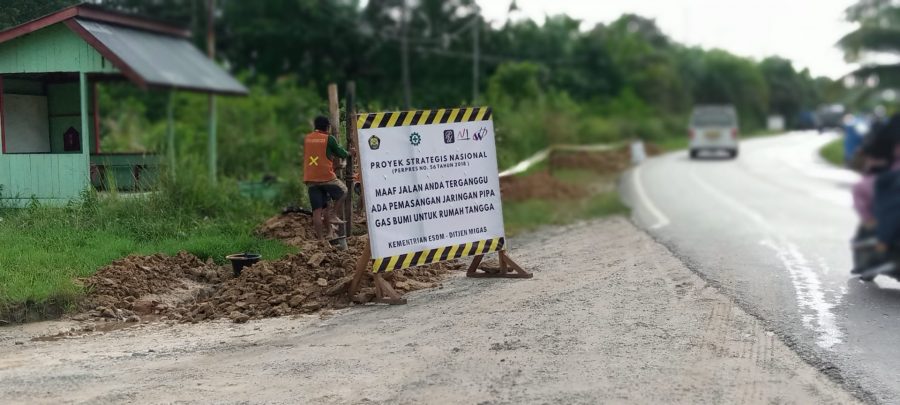 Pembangunan Jargas  di PPU Sudah 40 Persen