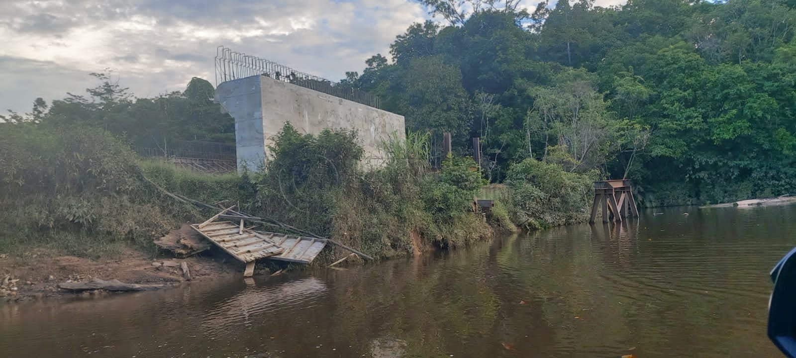 Kontraktor Dicoret, Jembatan Sungai Melaham Lanjut Lelang Tahun Depan