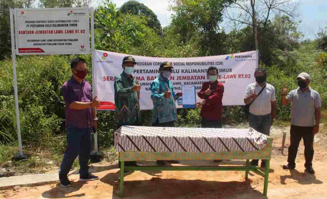 PHKT Dukung Pembangunan Jembatan di Kelurahan Lawe-lawe