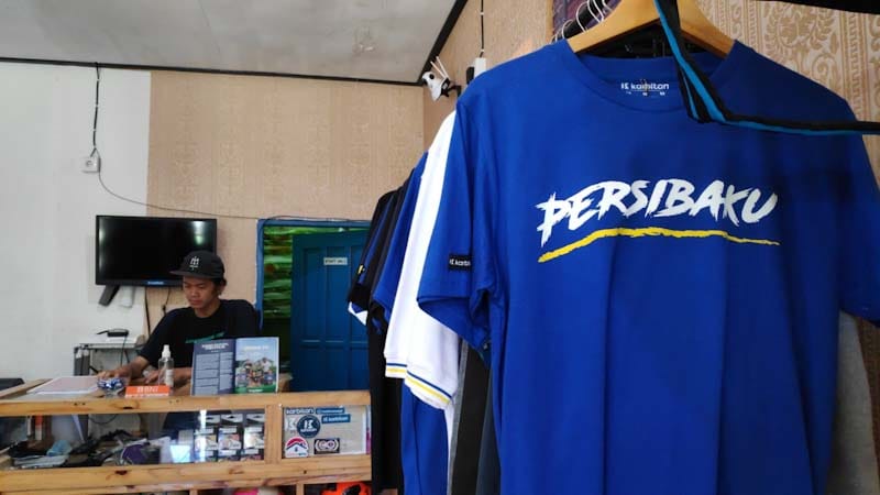 Penjualan Jersey Persiba Alami Penurunan