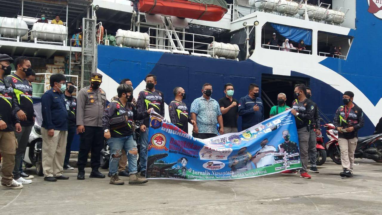 HUT ke-75 Bhayangkara, 10 Jurnalis Kaltim Touring ke Sulsel