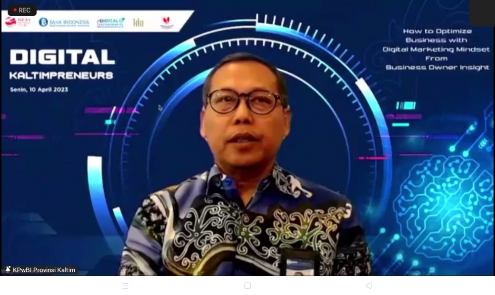 Dukung UMKM Naik Kelas, BI Kaltim Gelar Webinar Digital Kaltimpreneurs