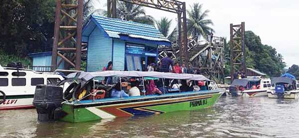 Imbas Pandemi, 85 Persen Penumpang Speedboat Mahulu-Kubar Berkurang