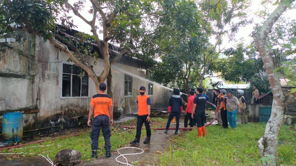 Tempat Ibadah Umat Buddha Tenggarong Terbakar