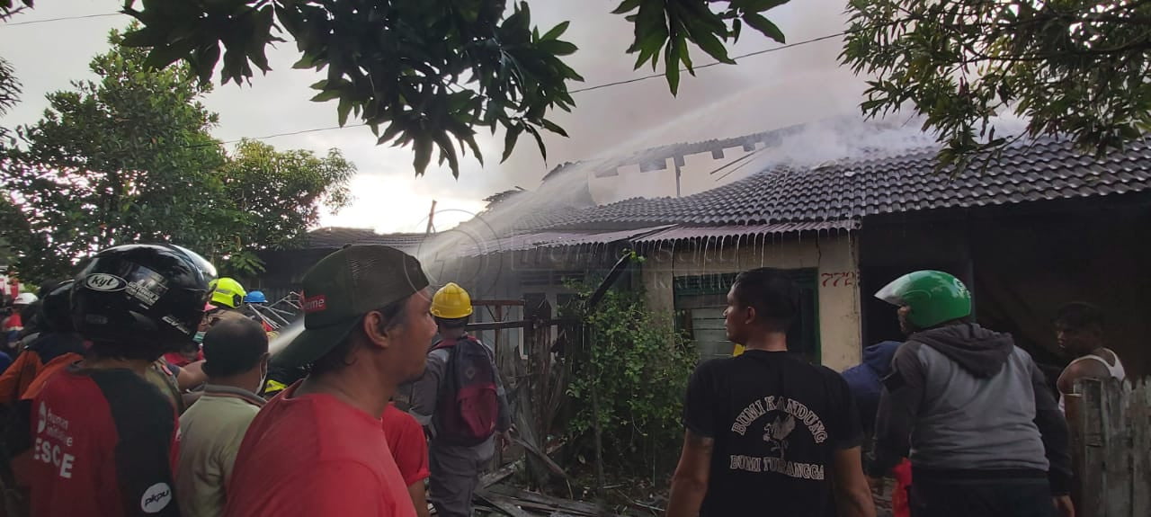 Kebakaran di Balikpapan, 6 Rumah di Kelurahan Baru Ilir Ludes