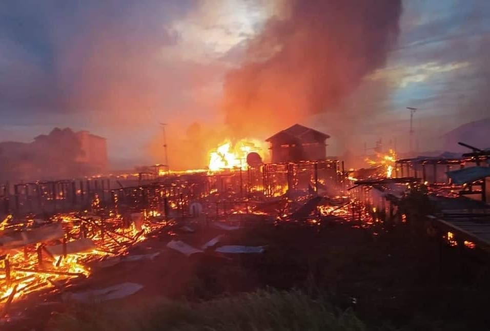 Kebakaran di Palaran, 3 Rumah dan 1 Mobil Hangus