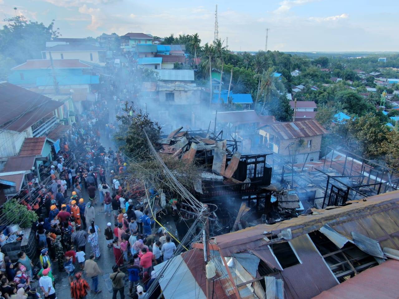 Delapan Rumah Hangus di Kebakaran Gunung Bugis, Tak Ada Korban Jiwa