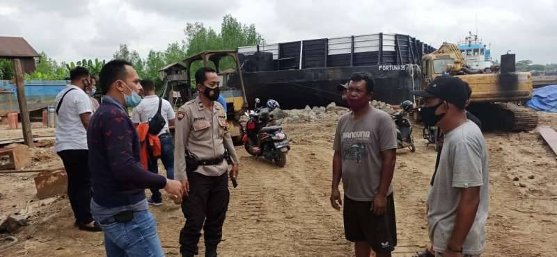 Kecelakaan Kerja di Galangan Kapal, Pekerja Tewas di Atas Kapal Tunda