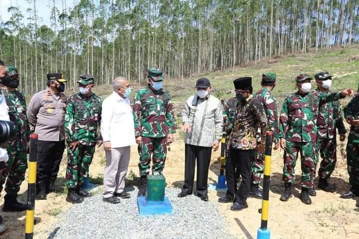 Sekjen Kemhan Pantau Titik Pertahanan di Kawasan IKN