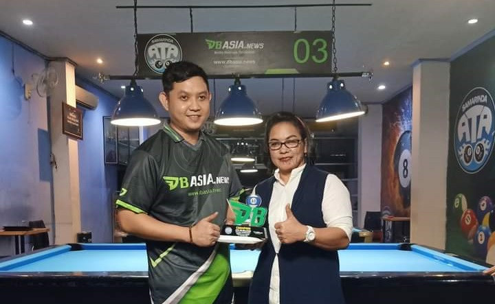 Ken Sabet Juara, Turnamen Biliar Open ATA88 Berakhir di Luar Dugaan