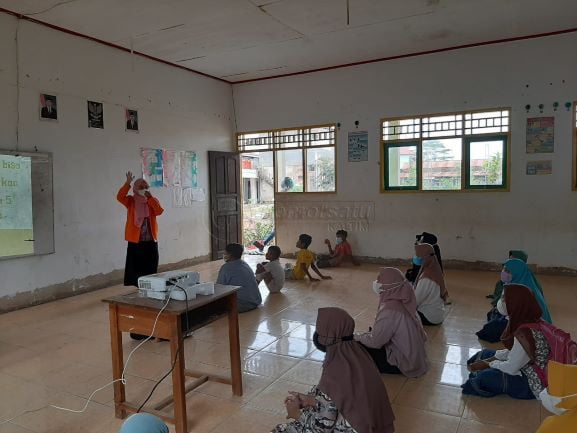 Sosialisasi Profil Pelajar Pancasila Tingkatkan Jiwa Nasionalisme Siswa Melalui KKN