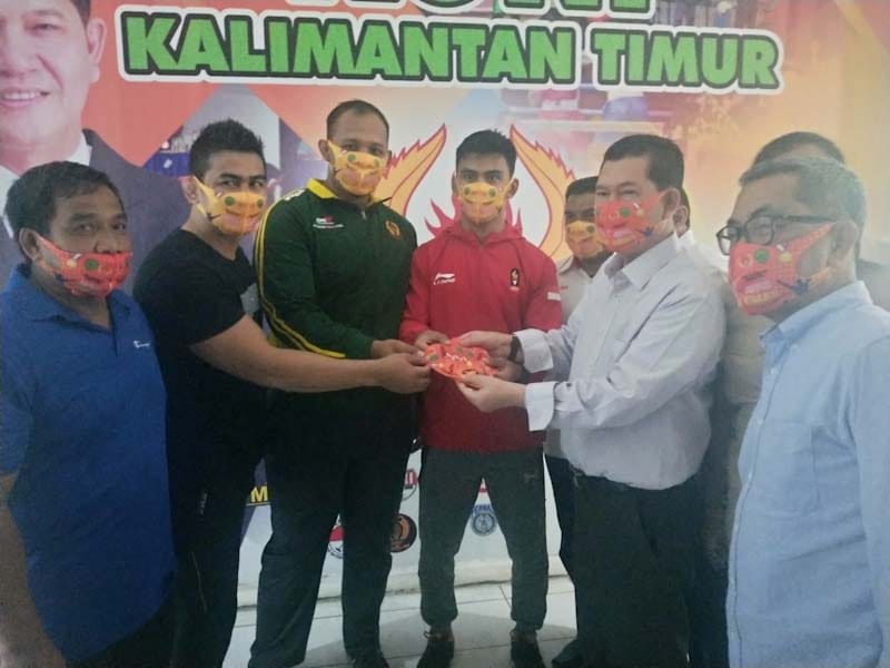 KONI Kaltim Salurkan Masker Jilid Dua