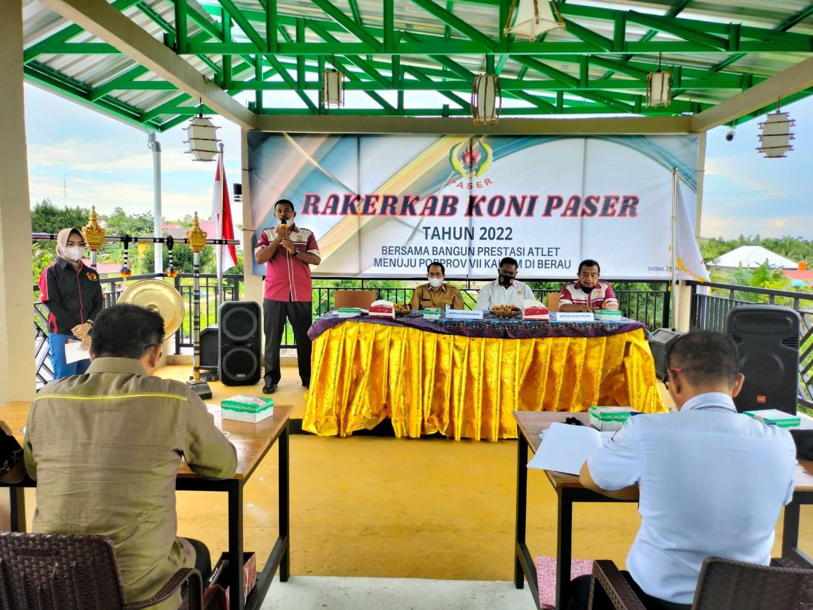 Tatap Porprov, Rakerkab KONI Paser Fokus Atlet hingga Masalah Anggaran