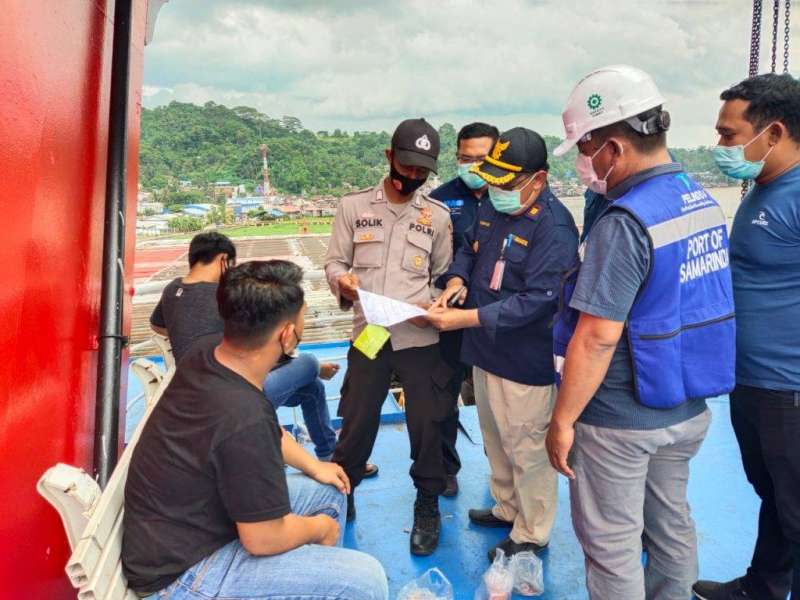 Pasca Temuan Surat Rapid Test Palsu, KSOP dan KKP Samarinda Perketat Pintu Masuk Pelabuhan