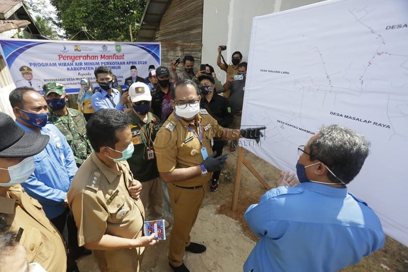 Tiga Desa Di Kutim Terima Program Hibah Air Bersih