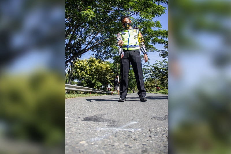 Hantam Mobil, Pengendara Motor di Jalan Poros Balikpapan-Samarinda Tewas