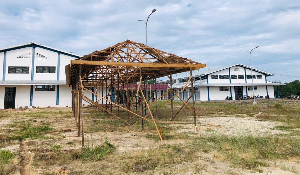 Relokasi Pasar Baru Babulu Ditunda, Tunggu Lapak Tambahan Rampung Dibangun