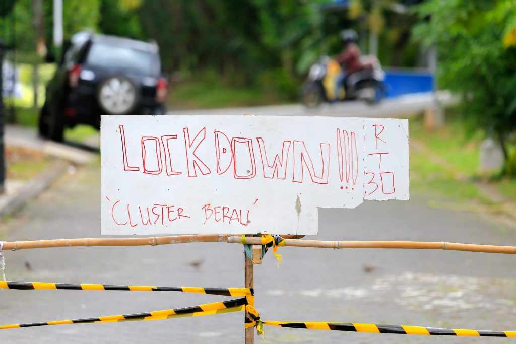 Satu Keluarga Positif COVID-19, RT 30 Gurinda Baru Di-Lockdown