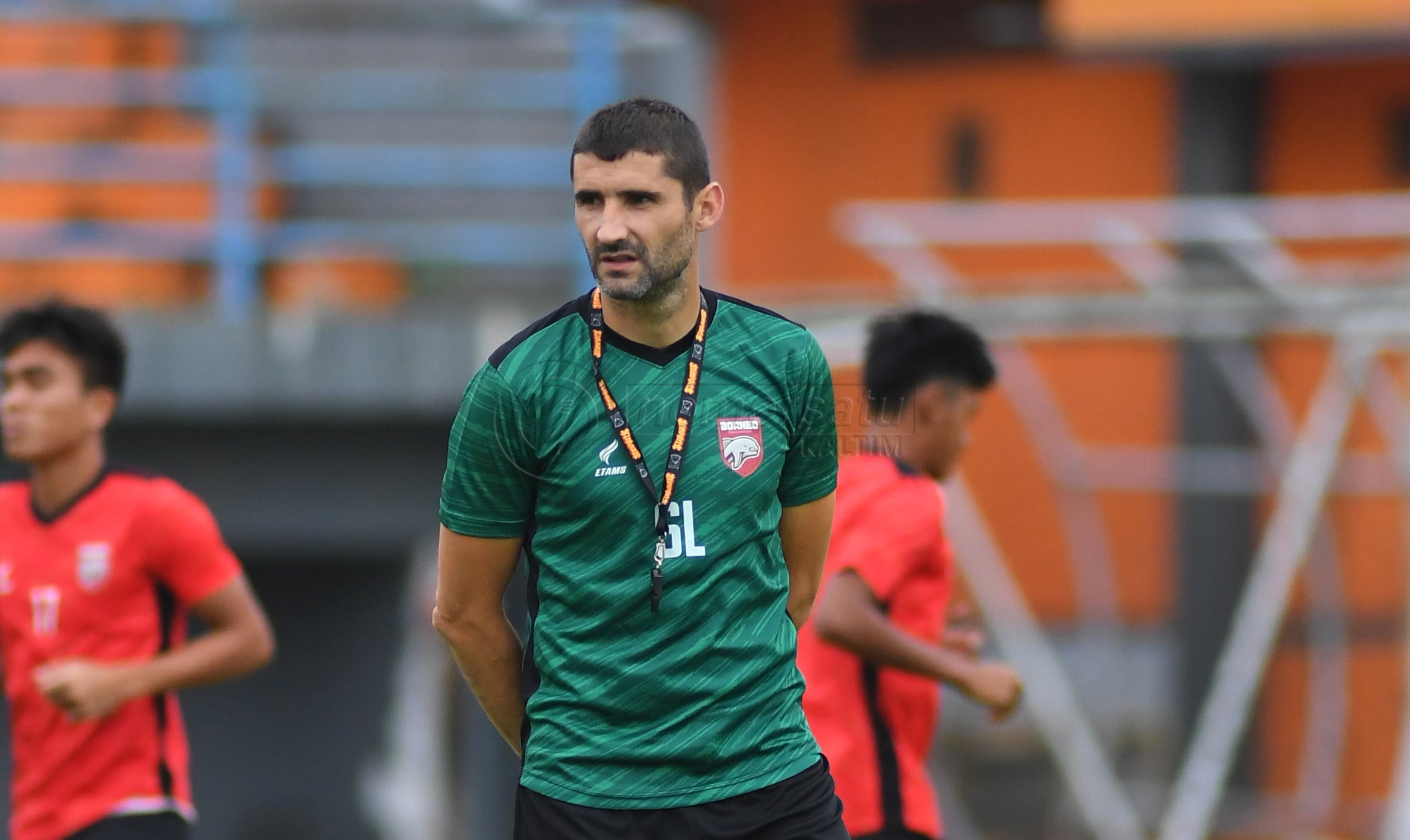 Lopicic Pimpin Latihan Borneo FC