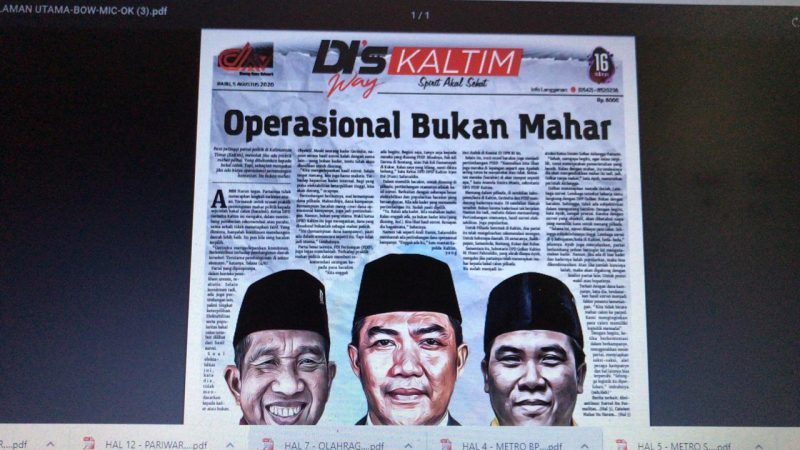 Partai Membantah Praktik Mahar, Adanya Operasional