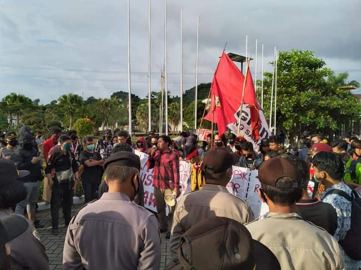 Aksi Tolak PPKM di Balikpapan, 17 Mahasiswa Masih Ditahan, Terancam Dijerat UU Kekarantinaan Kesehatan