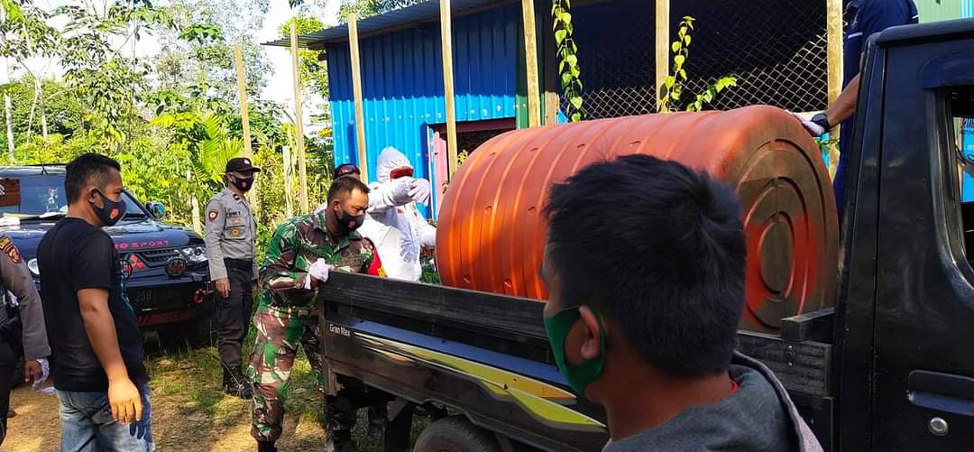 Lagi, Penemuan Mayat Tinggal Tulang di Sungai Pinang