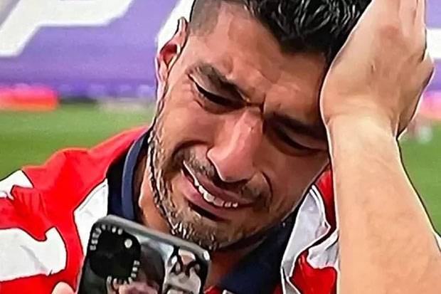 Tangisan Luis Suarez Usai Atletico Kunci Gelar Juara La Liga