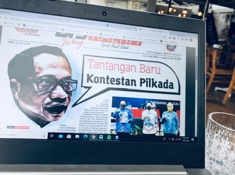 Wacana Diskualifikasi Paslon Pelanggar Protokol Kesehatan Hanya Masukan Mendagri