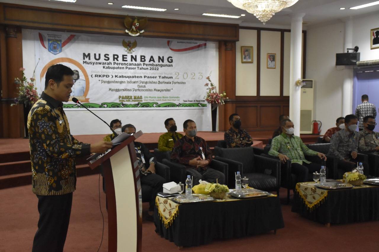 Musrenbang RKPD 2023, DPRD Paser Soroti Infrastruktur hingga Tata Kelola Pemerintahan