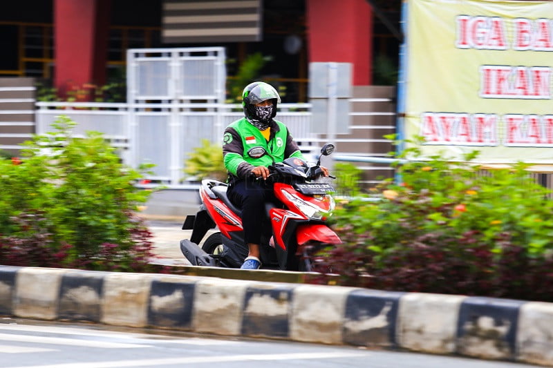 Kaltim Senyap, Ojek Online Diminta Libur Dulu