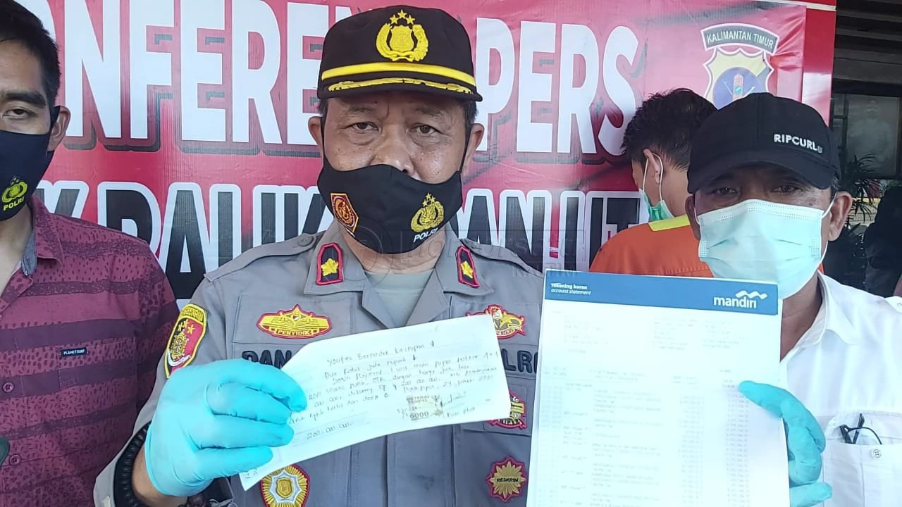 Beraksi di Balikpapan, Warga Banjarmasin Penipu dan Pemalsu Surat Kendaraan Dibekuk