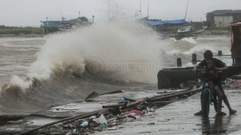 Pasang Tinggi di Perairan Kaltim Bisa Capai 2,9 Meter