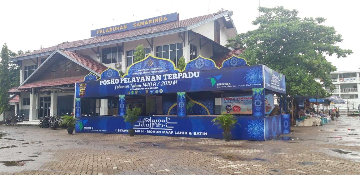 Pelabuhan Samarinda Masih Sepi