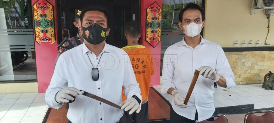 Pria Pemberani di Balikpapan Tegur Kawanan Pemabuk, Badik Auto Melayang