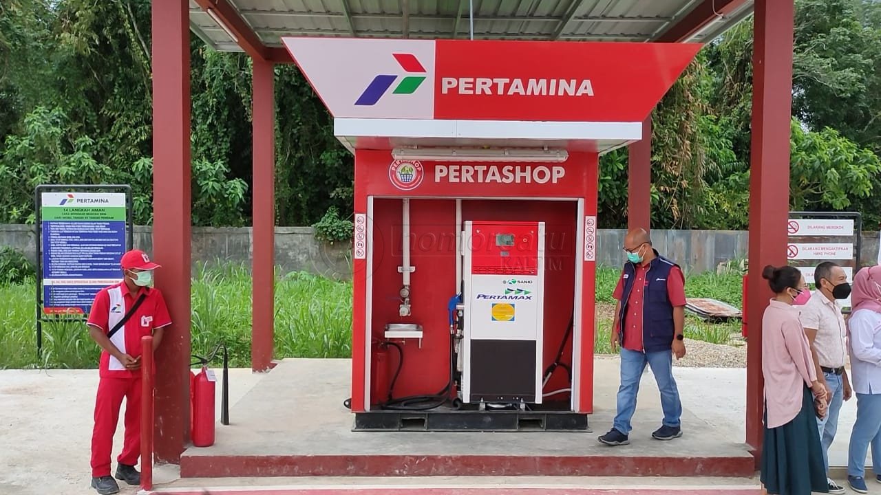 Tangkal Pertamini, Pertamina Bangun Pertashop Pertama di Tenggarong