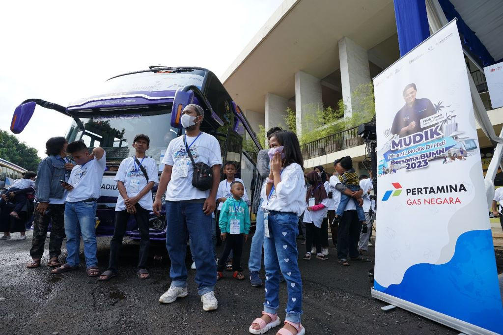 PGN Buka Posko Mudik Asyik Bersama BUMN 2023 di Pelabuhan Balikpapan