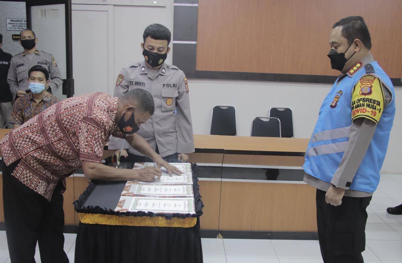 Kapolresta Samarinda Pimpin Seleksi Calon Polri