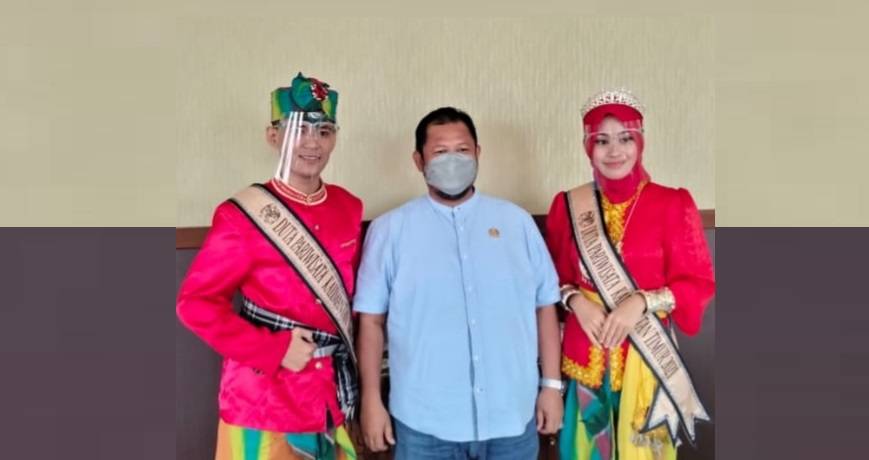 Abdul Rasid Dukung 2 Wakil Kaltim di Kancah Duta Pariwisata Indonesia 2021