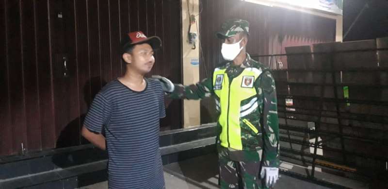 73 Orang Terjaring Razia Masker dalam Dua Jam