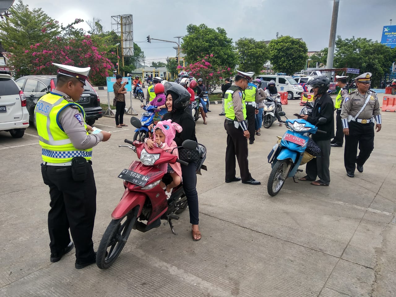 Satlantas Polresta Balikpapan Jaring 31 Kendaraan Knalpot Racing