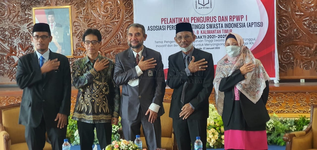 Lukman Jabat Ketua APTISI Kaltim 2021-2025