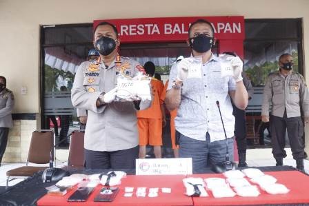 Sabu Tiga Kilogram Gagal Edar di Balikpapan