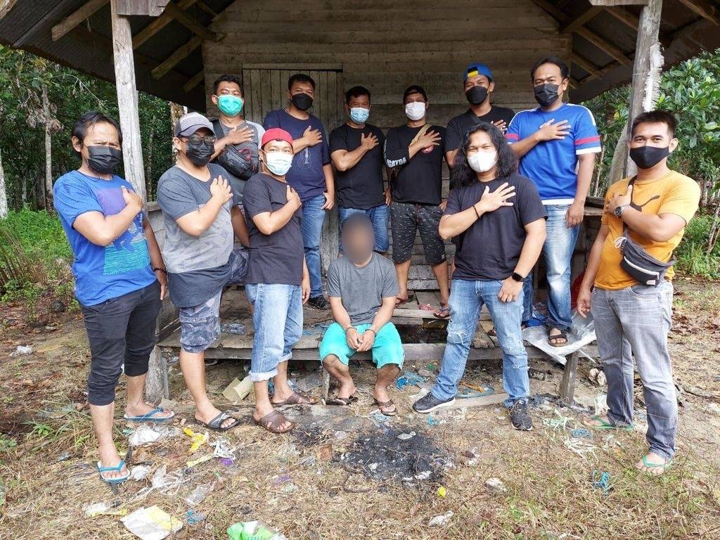 Buron 5 Hari, Pelaku Pembacokan di Samboja Diringkus di Pondok Kebun