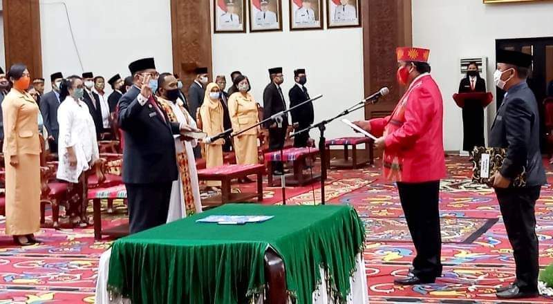 Ayonius Resmi Jadi Sekdakab Kubar